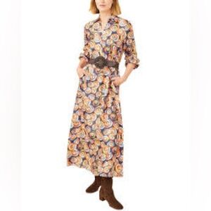 NWT J.McLaughlin Mollie Silkblend Maxi Dress large